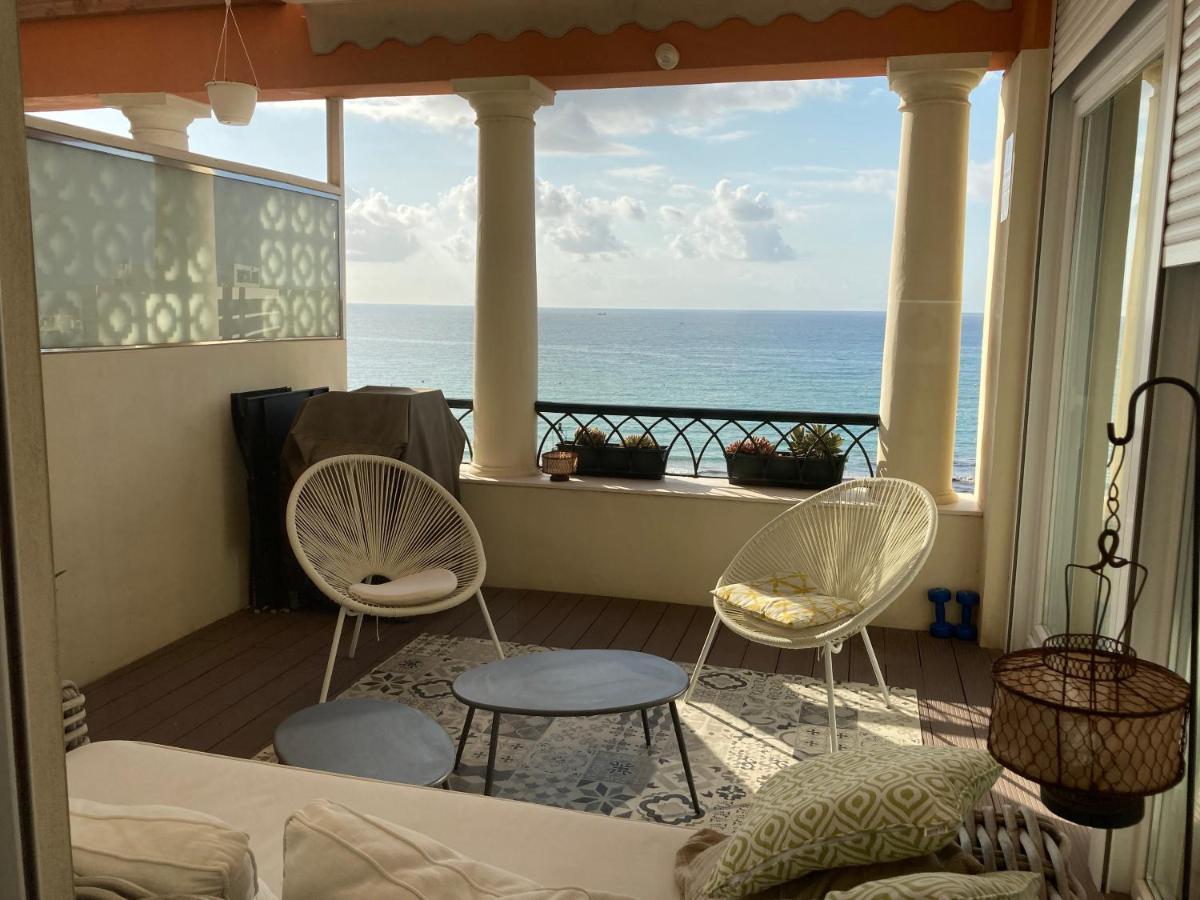 Appartamento Ático Loft en frente al mar terraza vista espectacular Alicante Esterno foto
