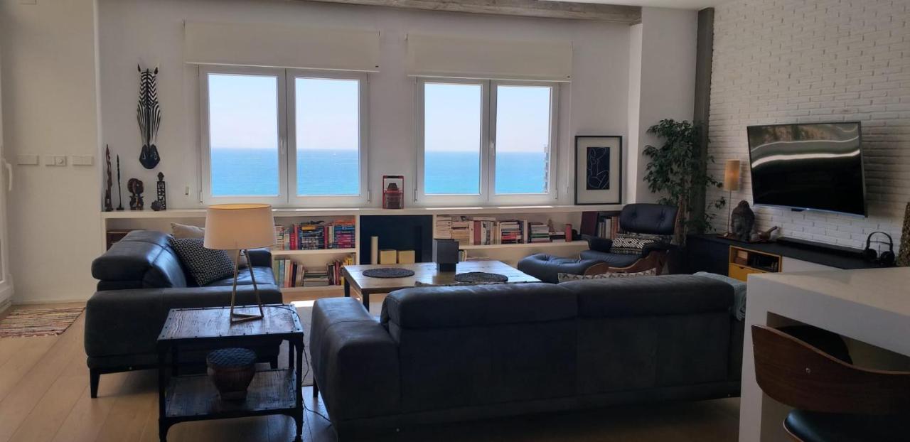 Appartamento Ático Loft en frente al mar terraza vista espectacular Alicante Esterno foto