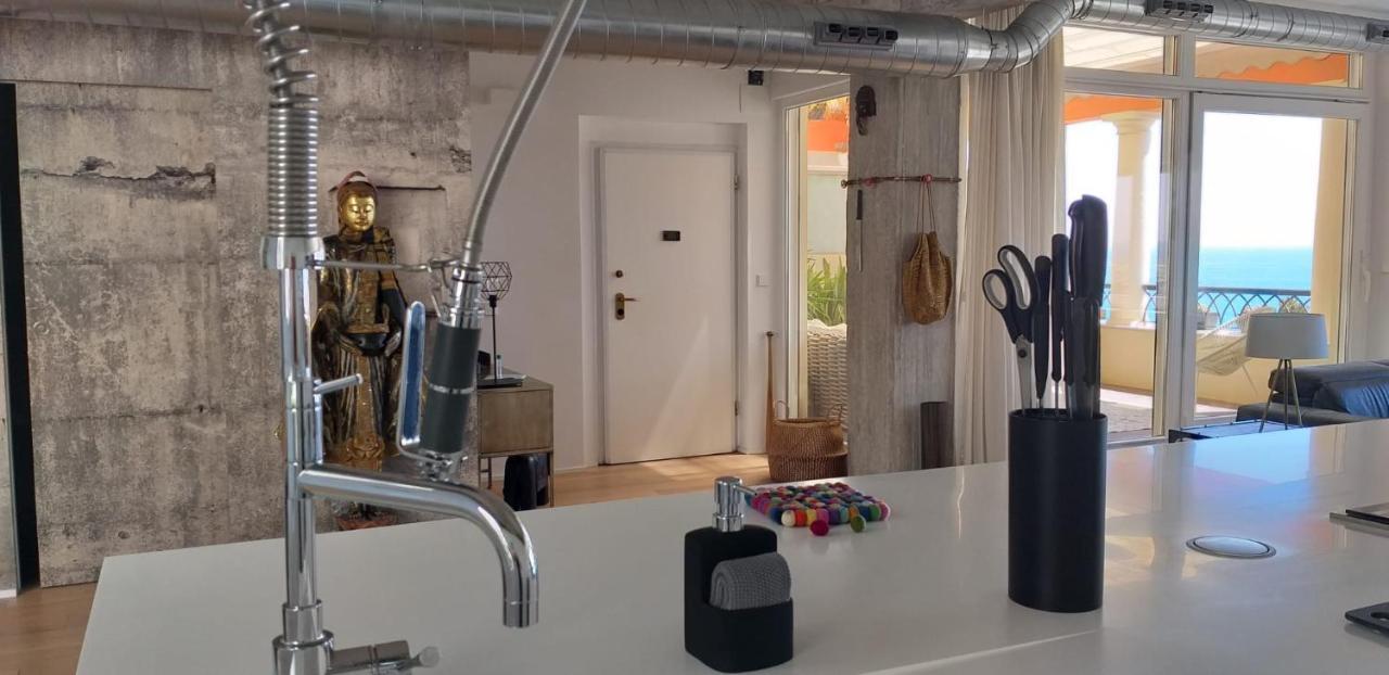Appartamento Ático Loft en frente al mar terraza vista espectacular Alicante Esterno foto
