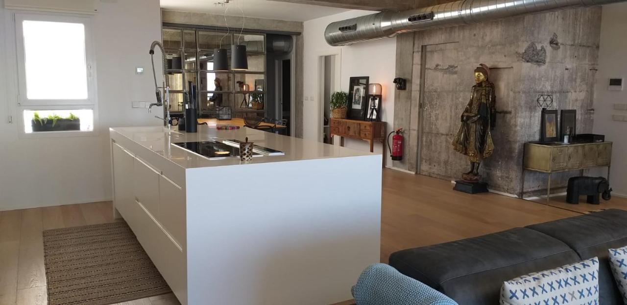 Appartamento Ático Loft en frente al mar terraza vista espectacular Alicante Esterno foto